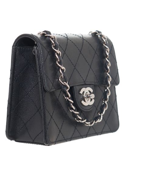 chanel black bag.|vintage black chanel bag.